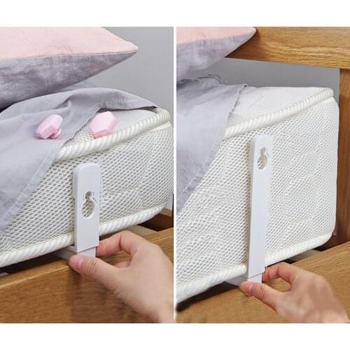 Household Bed Sheet Fixer Dormitory Quilt Fixing Non-slip Quilt Clips Anti-running Fixing Buckle Bed Sheet Holder Fastener Clips