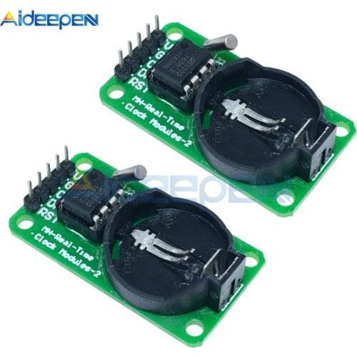 2Pcs RTC DS1302 Real Time Clock Module MEGA Development Board for AVR ARM PIC SMD for arduino