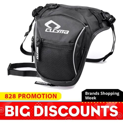Motorcycle Bag Thigh Drop moto bag Biker Sportster Motorcycle Leg Bag Riding Waist Bags Belt Outdoor Sacoche Moto Waist Pocket