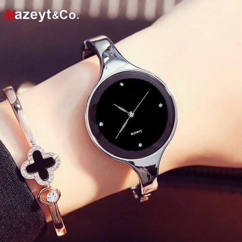 Женские часы-браслеты NAZEYT&CO. China At AliExpress