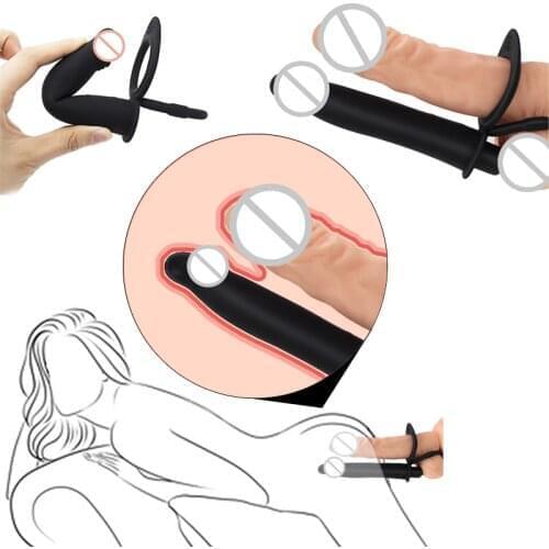 Dildo Strap On Bullet Vibrator For Woman Double Penetration Anal Dick Strapon Big Penis Toy For Erotic Adult Vibrator Sex Toys