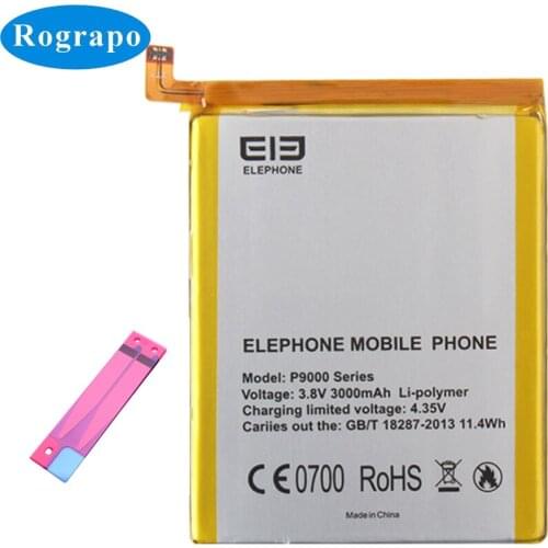 Rograpo Elephone P9000 Phone Batteries