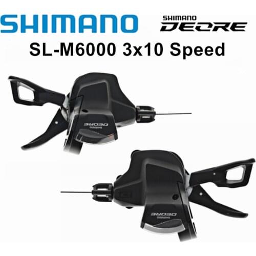 Shimano DEORE M6000 Shifter Lever SL-M6000 Right and left Bicycle Switch 20 speed 30 speed MTB Bike Derailleurs Groupset 2/3x10