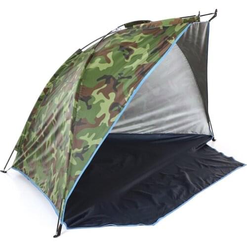 Outdoor Beach Tent Waterproof Sunshine Shelter Tent for Fishing Camping Hiking Picnic Park Open Awning Sunshelter