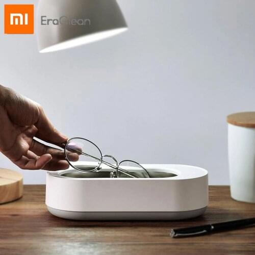 Xiaomi EraClean Ultrasonic Cleaning Machine 45000Hz High Frequency Vibration Wash Cleaner Washing Jewelry Glasses Watch