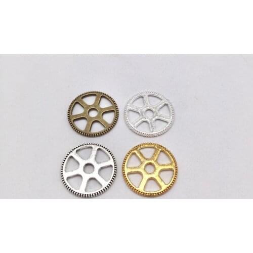 Vintage 17 pcs gear charms fit DIY Handmade Jewelry Making Earrings necklace bracelet Crafts Souvenir