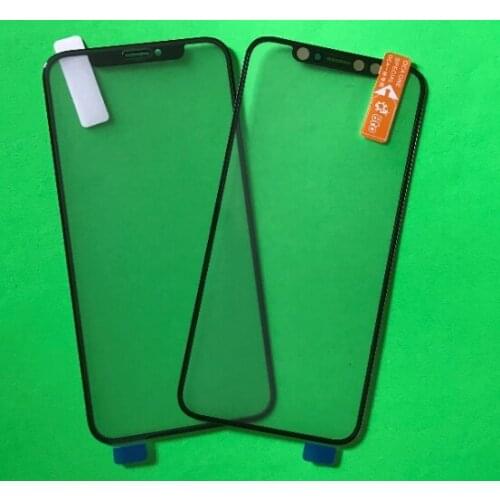 10pcs 2 in 1 Front Screen Outer Glass Len with OCA Assembly Replacement for iPhone X XR XS Max 11 Pro Max Touch Panel Parts