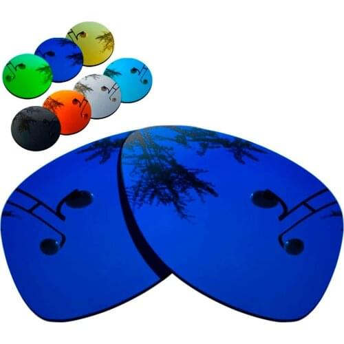 100% Precisely Cut Polarized Replacement Lenses for Dispatch 2 Sunglasses Deep Blue Mirrored Coating Color- Choices