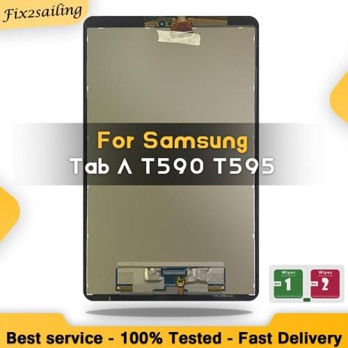 100% Tested For Samsung Galaxy Tab A2 SM-T590 SM-T595 T595 T590 LCD Display With Touch Screen Panel Digitizer Assembly