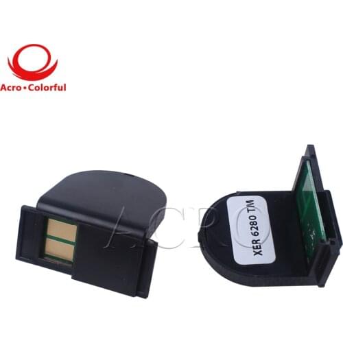 106R01388 106R01391 106R01392 106R01395 for Xerox Phaser 6280DN reset toner cartridge chip used in laser printer or copier
