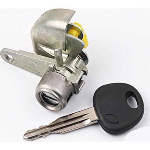 Car Accessories Left Side Door Lock Set Key for Hyundai Elantra Modified Car Door LOCK Cylinder With 1 Key Locksmith Tool