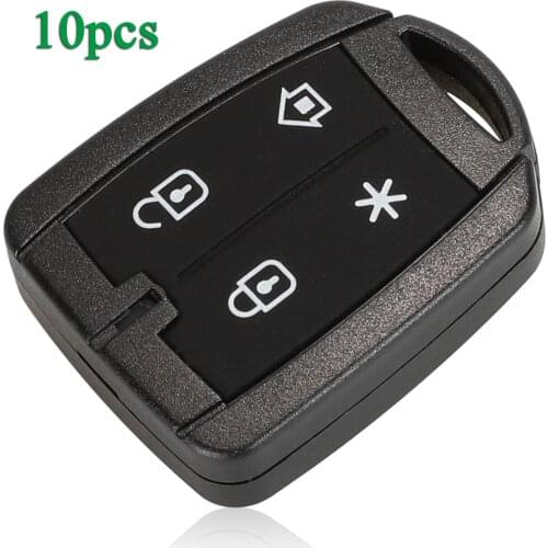 Bilchave 10pcs For Positron Alarm System PX42 Double Program (PX32/EX300) FOB 4Buttons Remote Key Shell Case AKBPCP076