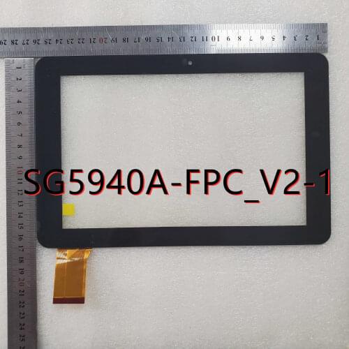 Black touch screen SG5940A-FPC_V2-1 Capacitive touch screen panel repair and replacement parts