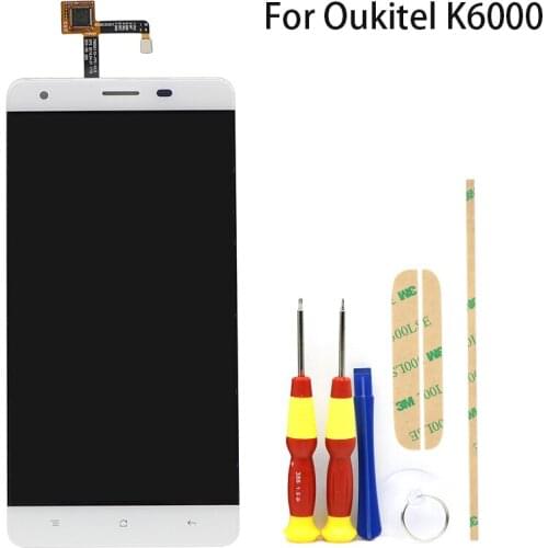 For 5.5" 1280x720 Oukitel K6000 LCD Display in Mobile phone LCD +Oukitel K6000 Pro LCD Touch Screen Digitizer Assembly lcds