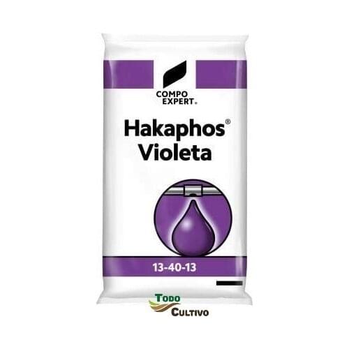 Hakaphos Violet 13-40-13. 25kg. Manure for irrigation