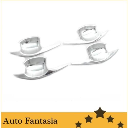 Chrome trim strips car accessories chrome exterior door handle cavity cover plate -for Range Rover Evoque- free shipping