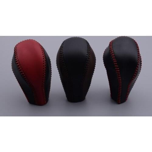 PU Leather AT Gear Shift Knob Handle Cover Trim Car Fit for Infiniti QX50 QX70 QX80 EX FX 35 37 G 37