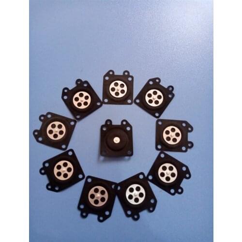 5/10Pcs Carburetor Parts Chainsaw Carburetor Membrane Pads For Zama Chainsaw Carburetor 2500/3800/4500/5200/5800 Accessories