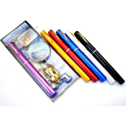 Fishing Rod Line Reel Combo 1M Telescopic Fishing Rod Baitcast Fishing Reel Fishing Set Carp Fishing Rod Reel Kit Pesca Peche