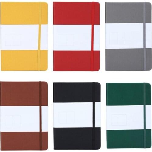 Classic Notebook w/ Loop 192 Pages Writing Noteboook A5 Notebook for School