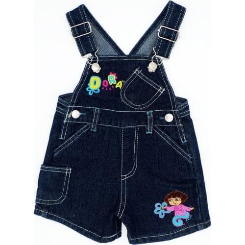 Pattern Random Color Boys Girls Bib Pants Children Denim Overall Trousers Kids Clothes Infant Jeans Jumpsuits Pants Baby Clothes