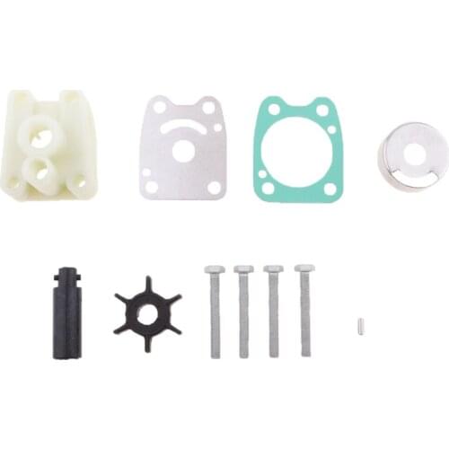 6E0-W0078-A2 Water Pump Impeller Service Kit For Yamaha 4A & 5C 2-Stroke Boat Replaces Parts