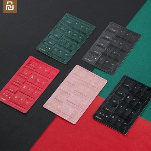 New Youpin Kinbor index sticker Textured texture marked content Concave design