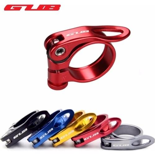 GUB Bicycle Seat Post Aluminum Ultralight Quick Release Road Bike MTB Mountain Bicycle Seat Post Seatpost Clamp 31.8mm 34.9mm
