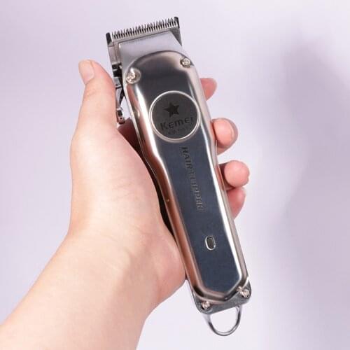 110-240v all-metal professional clipper for barber rechargeable hair trimmer men electric beard shaver hair cutting machine