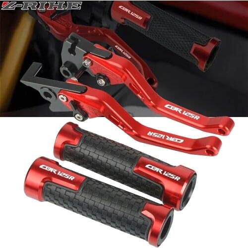 Motorcycle Adjustable Folding Brake Clutch Levers Handlebar Hand Grips for HONDA CBR125R/CB125R/CBR150R CBR 125R 2011-2020 2019