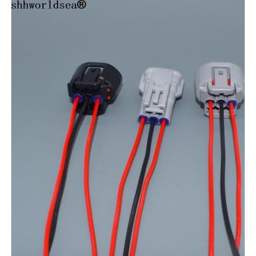 Shhworldsea 3 Pin Female Male 090 TS Alternator Wire Connector plug For Toyota for Lexus 6188-0282 6189-0443