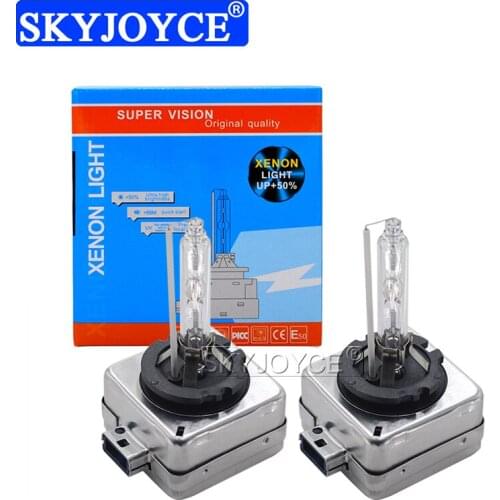 SKYJOYCE 5 Pairs New OEM 66548 35W D8S 6000K Xenon HID Bulb Lamps Car Light Xenon Standard D8S Auto Headlamp 4300K 5000K 8000K