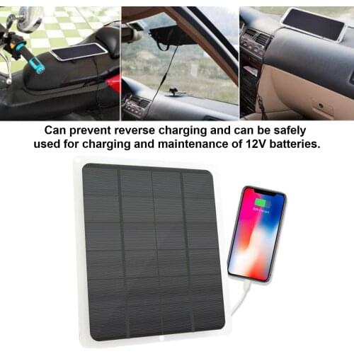 20W Mono Solar Panel for 12V Battery Charging 12V Waterproof Solar Battery Trickle Charger Maintainer 20 Watts Mono Solar Panel