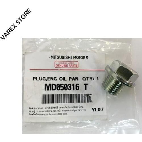 Oil pan screw for Mitsubish i Outlander 2.4L 2003 OEM:MD050316