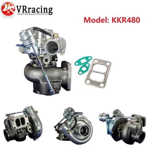 VR - TURBO KKR480 Turbocharger RB20/RB25/13B,A/R:.50 cold,70 hot.t3 flange t3/t4 bearing housing MAX HP: 450HP VR-TURBO43