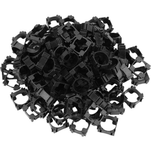 100Pcs 18650 Lithium Battery Holder Plastic Battery Pack Bracket Cylindrical Cell Battery Stand Cell Spacer for DIY Fixed Batter