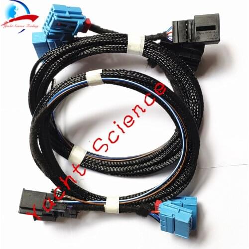 4 Pcs/set For VW Golf 7 R Mounting Golf 7.5 2017 Flowing water LED Dynamic Sequential taillight cable wire Harness adapter