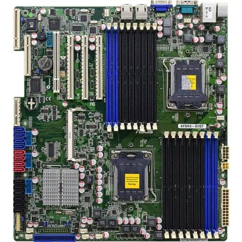 FOR ASUS KFSN5-D/IST pc motherboard Desktop Socket 1207 DDR2 64GB Snapdragon quad core NF3600 Original Used Motherboard