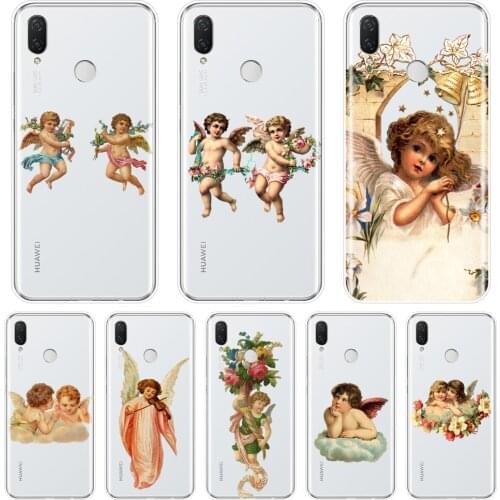 Boy Girl Angel Baby Phone Case For Huawei Nova 2i 3 3I 3E 2 Lite Plus Silicone Soft Back Cover For Huawei Nova Smart Lite 2017