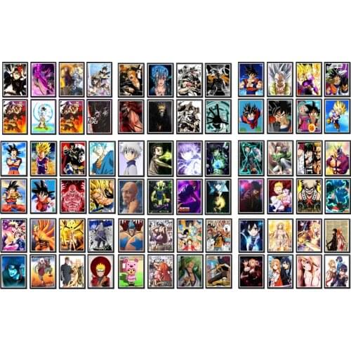 Hunter X Hunter Anime Wall Art Killua Alluka Hisoka Decorative Canvas Art Prints Poster ,8 PCS,8 x 10 Inches,No Frame