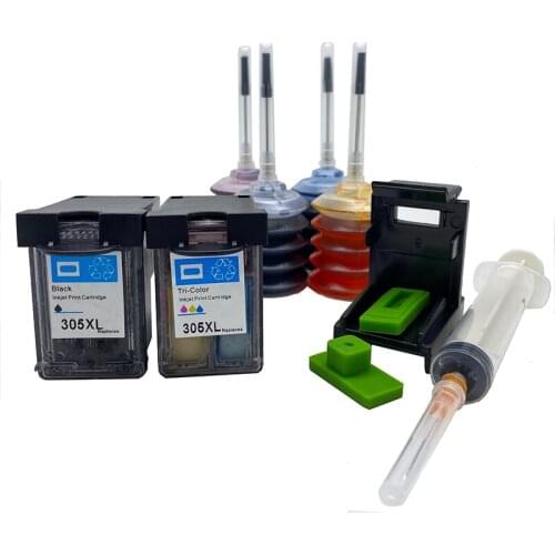 Vilaxh 60XL Refillable Ink Cartridge Replacement for Hp 60 Xl Deskjet C4635 C4640 C4650 C4680 C4740 C4750 C4780 C4795 D2530