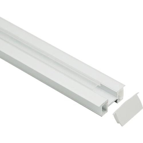 Multi-wall application LED profile Wall track light U channel 35mm wide 6063 aluminum extruded profile For Flexible Led Strip