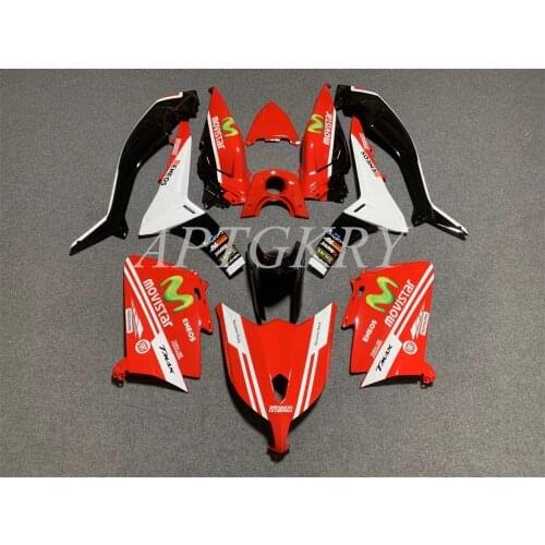 New ABS Motorcycle Fairing Kits Fit For Yamaha TMAX530 Tmax 530 2012 2013 2014 12 13 14 T-MAX tmax530 Custom Red Movistar