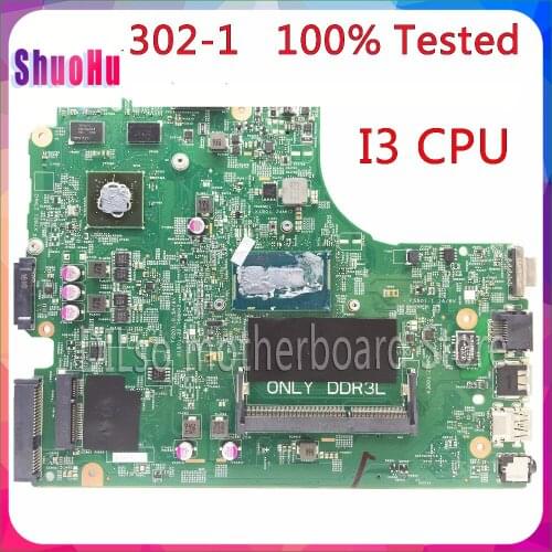 Motherboard I3 CPU Orginal Test Motherboard 13302-1 For Dell INSPIRON 3446 3549 3449 3546 Laptop Motherboard DDR3 HM76