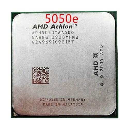 AMD Athlon 64 X2 5050e 5050 2.6 GHz CPU Processor ADH5050IAA5DO Socket AM2 free shipping