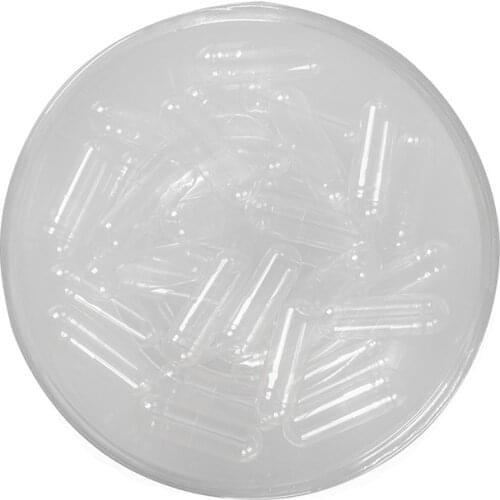 Empty Hard Gelatin Capsule 5000PCS 00# Empty Gelatin Capsule Gelatin Capsule Clear Kosher Gel For Medicine Pills Refill Storage