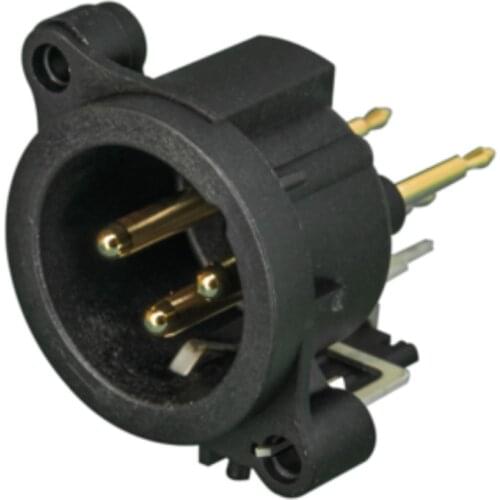 Swiss NEUTRIK NC3MAAV XLR balanced Cannon PCB welding three-core Cannon male socket