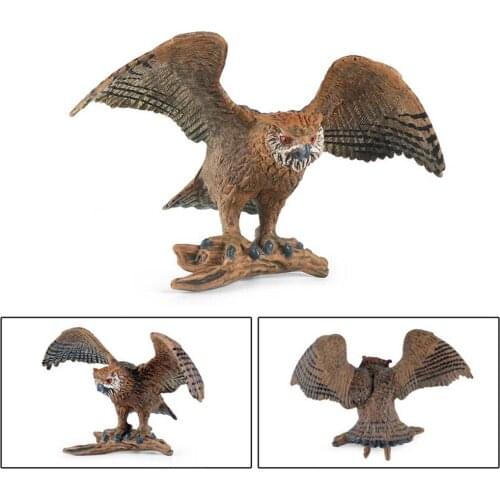 Modern Owl Sculpture Figurines Animal Statue Model Living Bedroom Ornaments Crafts Toy Room Accessories Nigh-thawks Home Decor