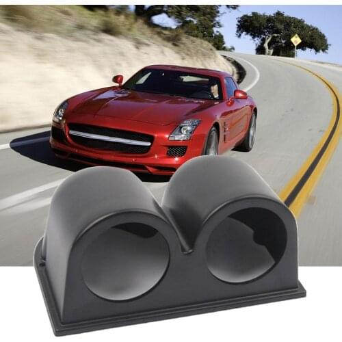 Universal 2 Inch 52mm Car Vehicle Dual Hole Dashboard Gauge Pod Mount Holder Automobile carros Interior New hot boutique