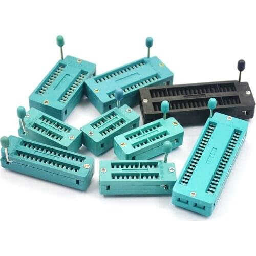 1PCS / LOT IC locking base single chip microcomputer chip test base wide narrow 14P 16P 18P 20P 24P 26P 28P 40P